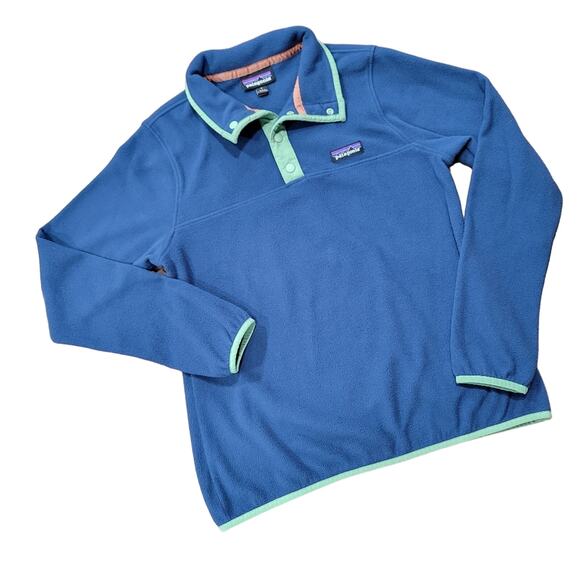 Patagonia Tops - Patagonia Micro D Snap-T Fleece Pullover Size Small